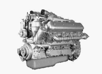 ЯМЗ ЯМЗ-7511 (2005) Схема Двигатель ЯМЗ-7514.10 в сборе-6 banga.ua